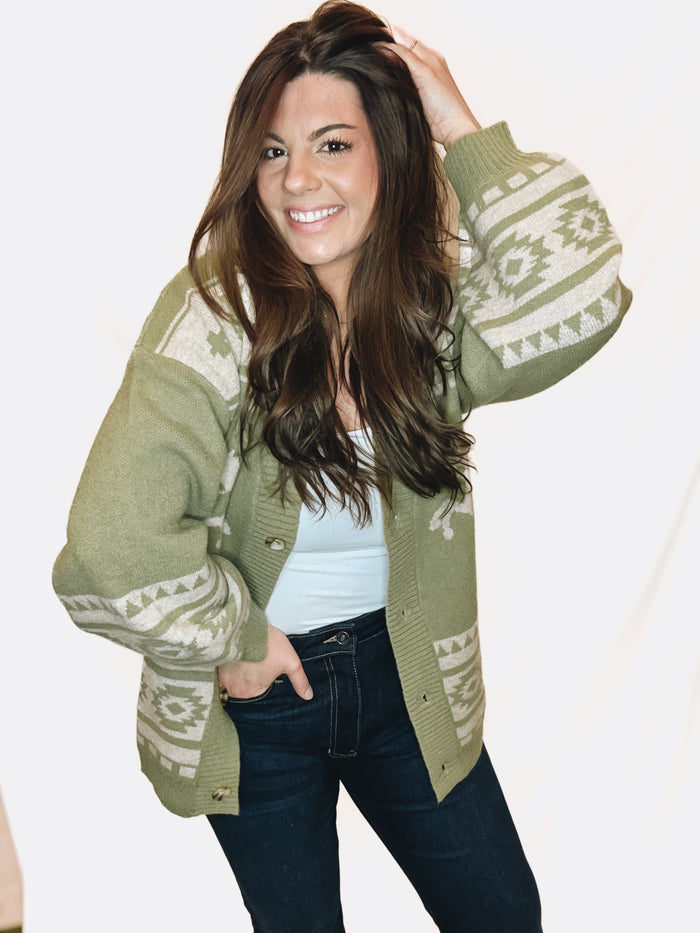 The Desert Cactus Cardigan