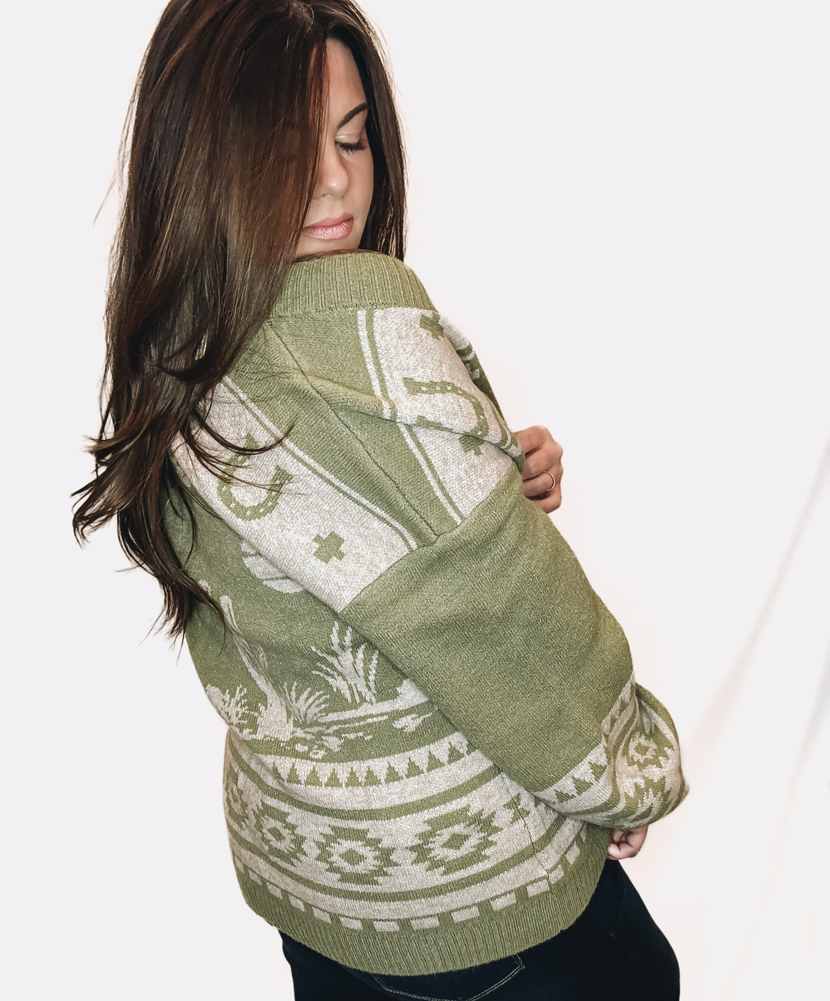 The Desert Cactus Cardigan