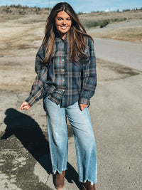 Kambrie Plaid Flannel Shirt