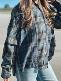 Kambrie Plaid Flannel Shirt