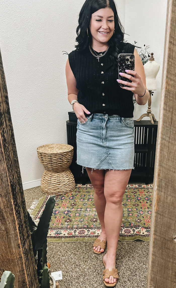 Presley Denim Skirt