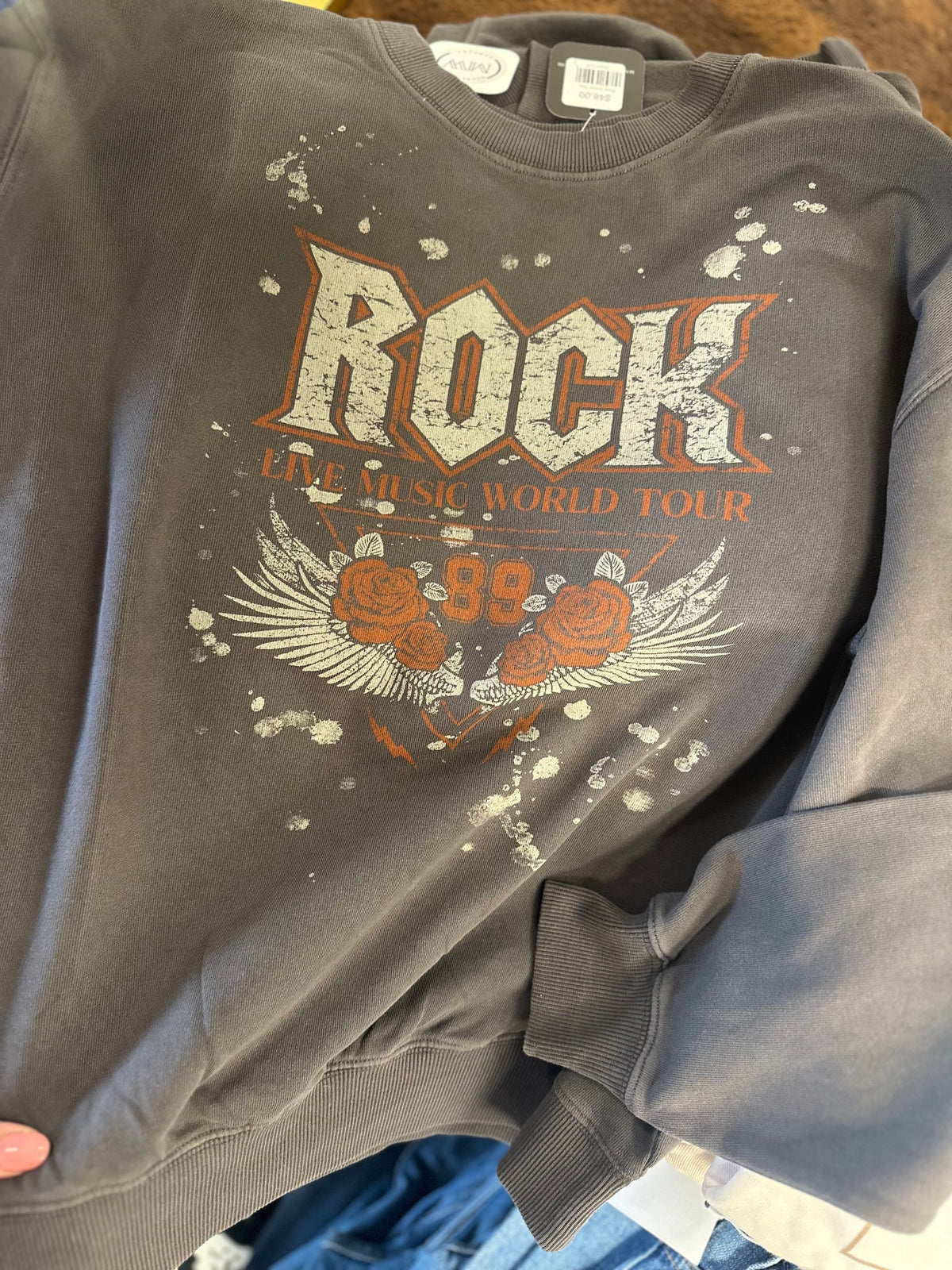 Rock World Tour Crewneck