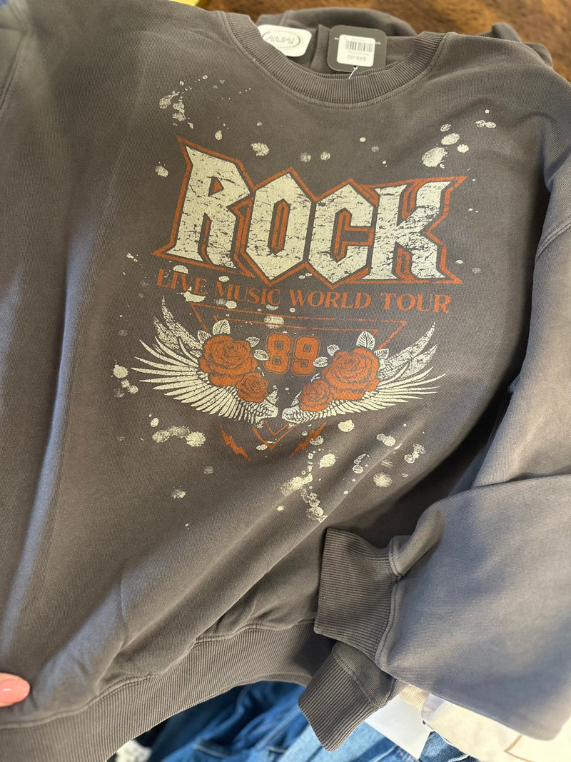 Rock World Tour Crewneck