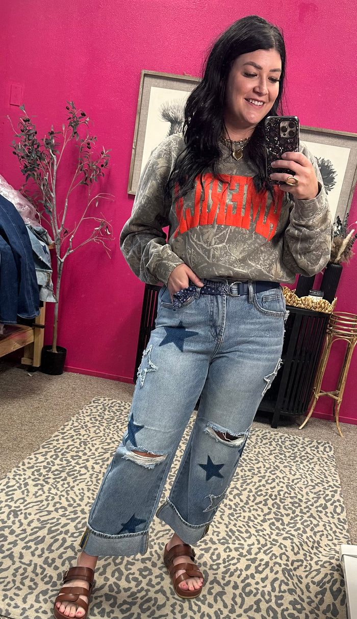 Star Stunner Barrel Denim