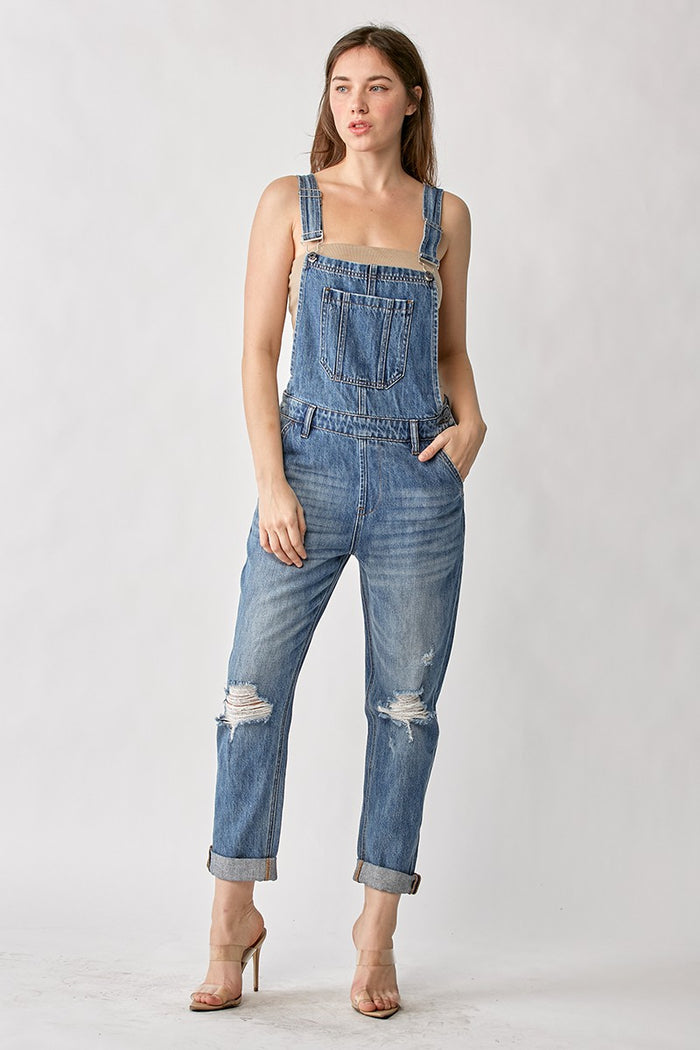 Denim Overalls