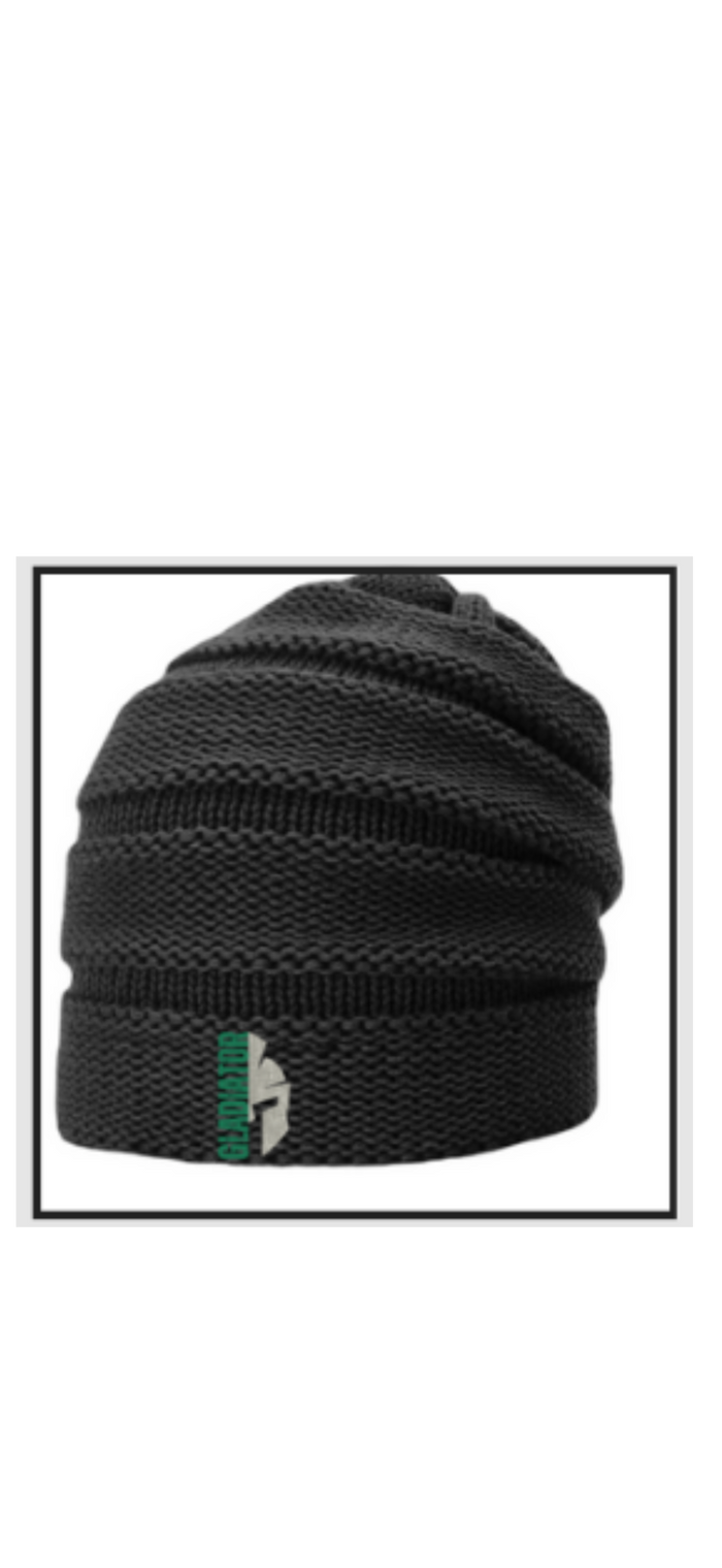 Black Slouchie Beanie