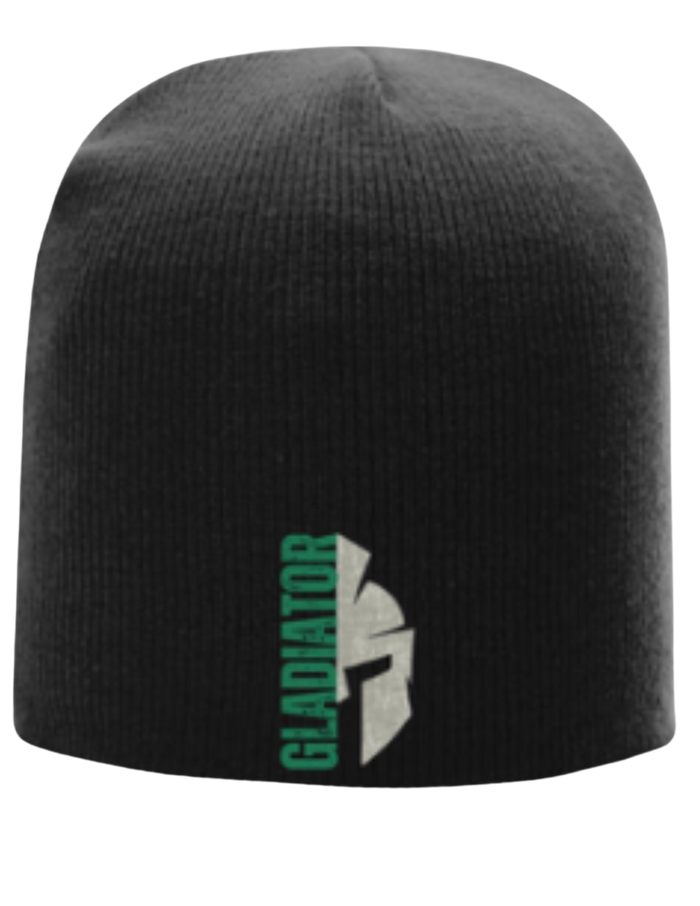 Black Skull Cap Beanie