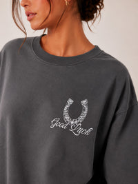 Good Luck Lux Crewneck