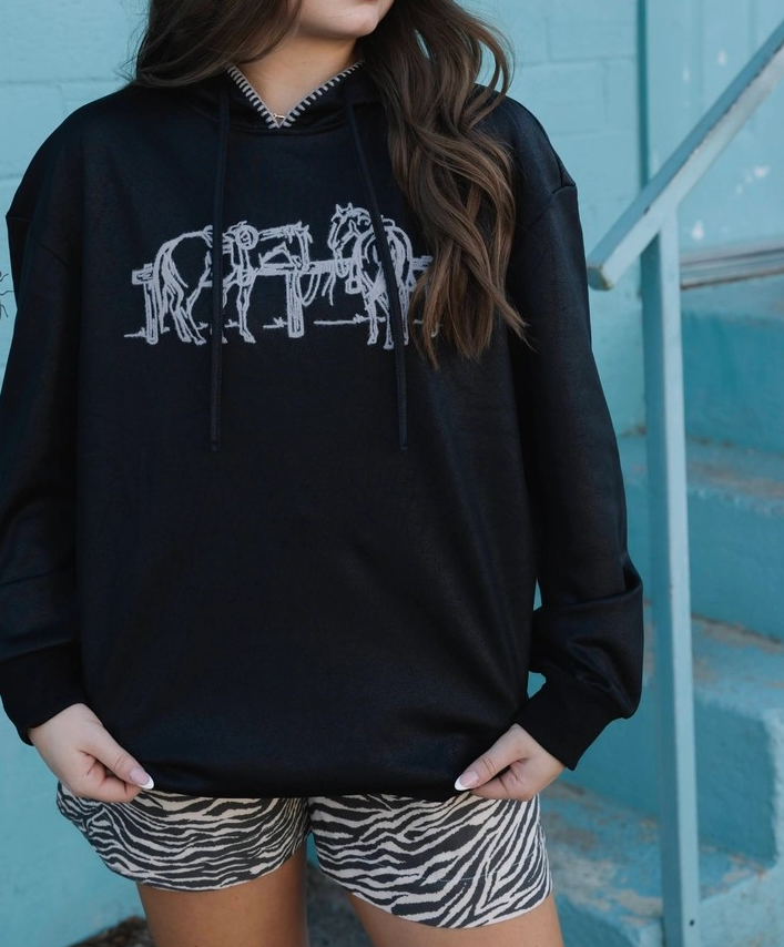 Leather or Not Hoodie