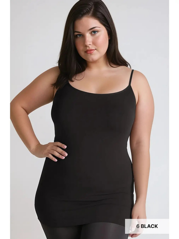 Plus Size Long Camisole