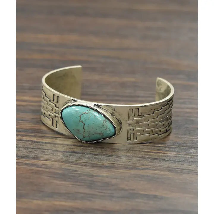 Big Turquoise Bracelet