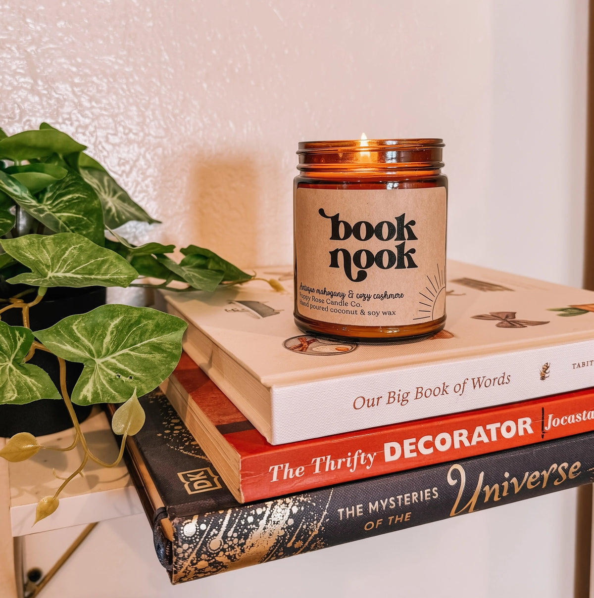 Book Nook Candle