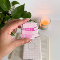 Book Girlie Pink Kindle Grip