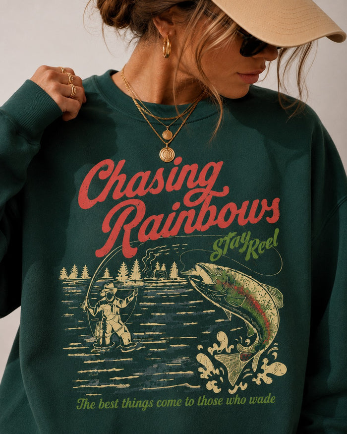 Chasing Rainbows Lux Crewneck