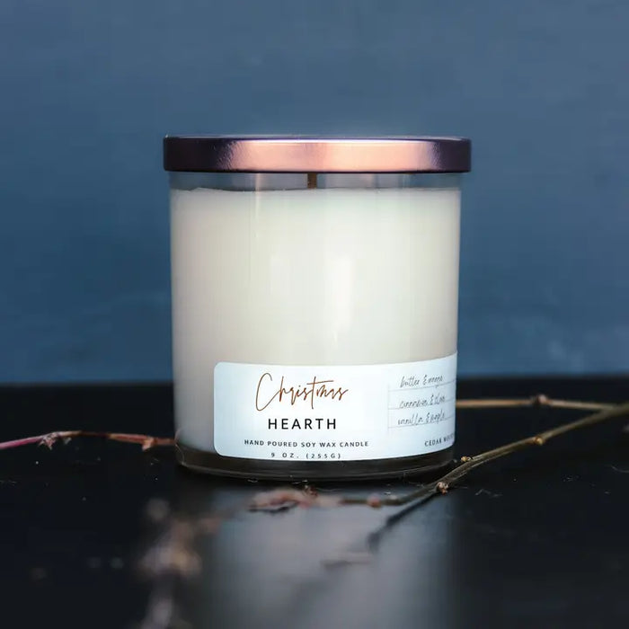 Christmas Hearth Candle