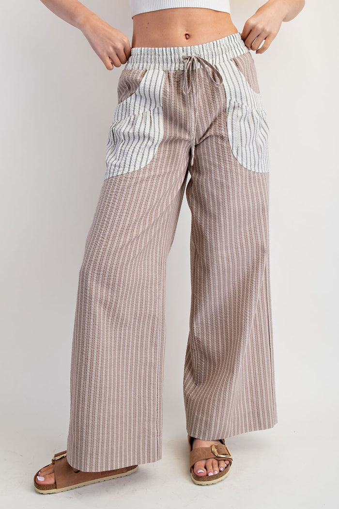 Coco Pinstripe Pants