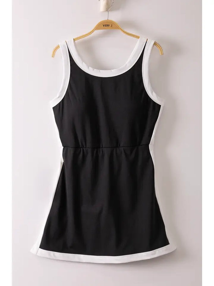 Color Block Active Dress
