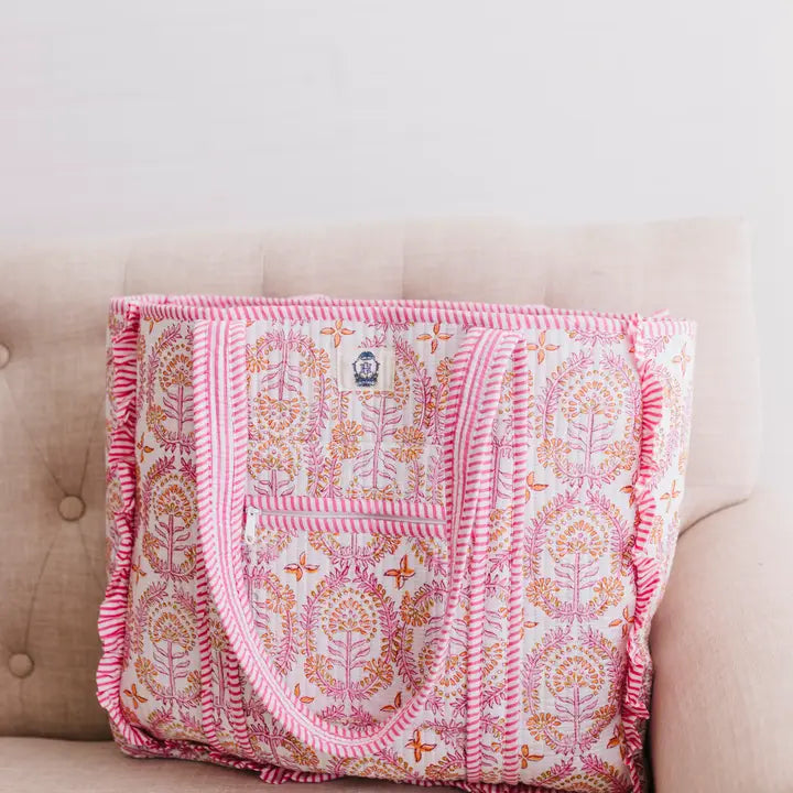Dahlia Large Quilted Bag