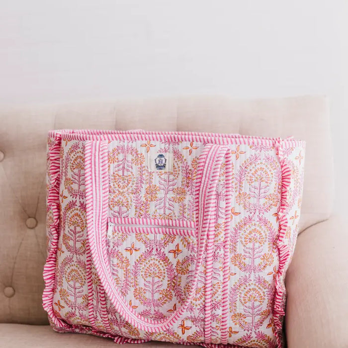 Dahlia Large Quilted Bag