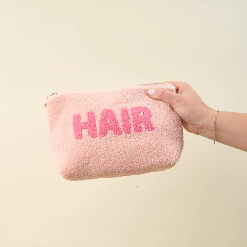 Hair Teddy pouch