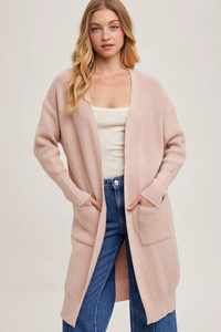 Camila Cardigan: Blush