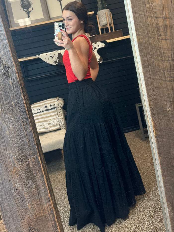 Famous Friend Black Skirt