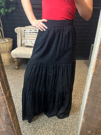 Famous Friend Black Skirt