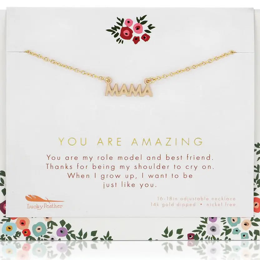 Mama, Faith Collection Necklace