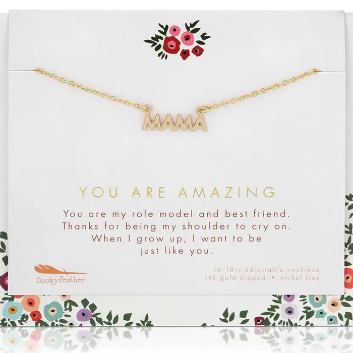 Mama, Faith Collection Necklace