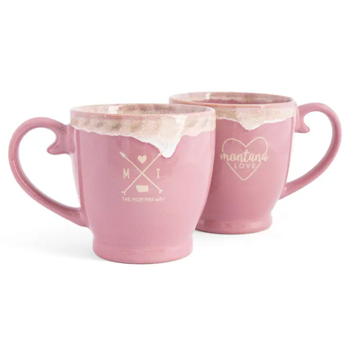 The Bitterroot Mug in Pink