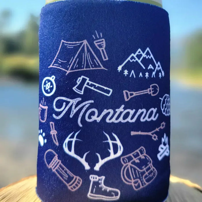 Montana Icons Koozie in Navy