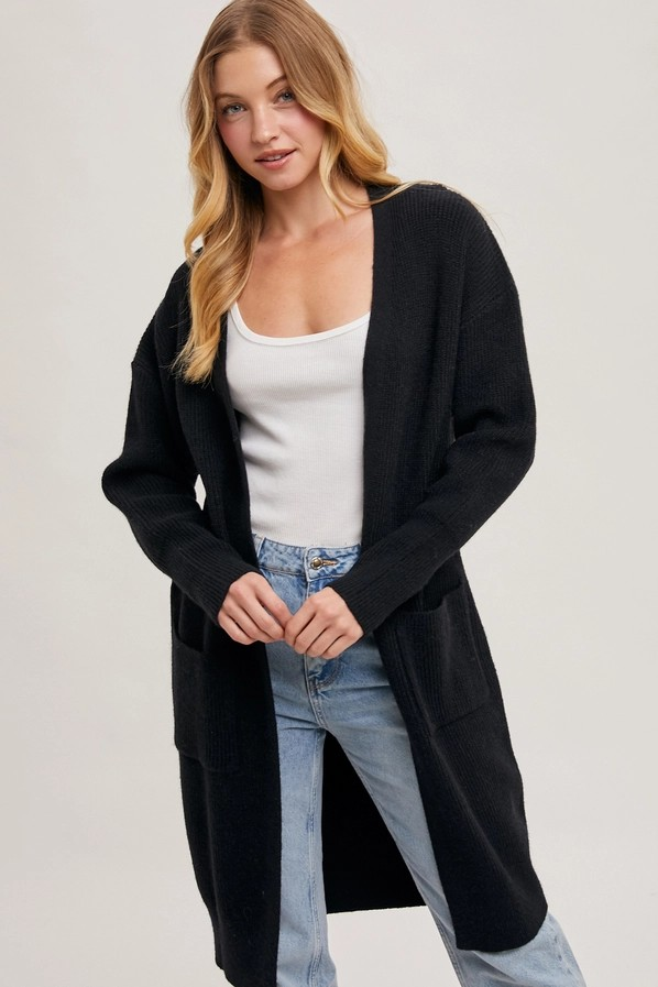 Camila Cardigan: Black