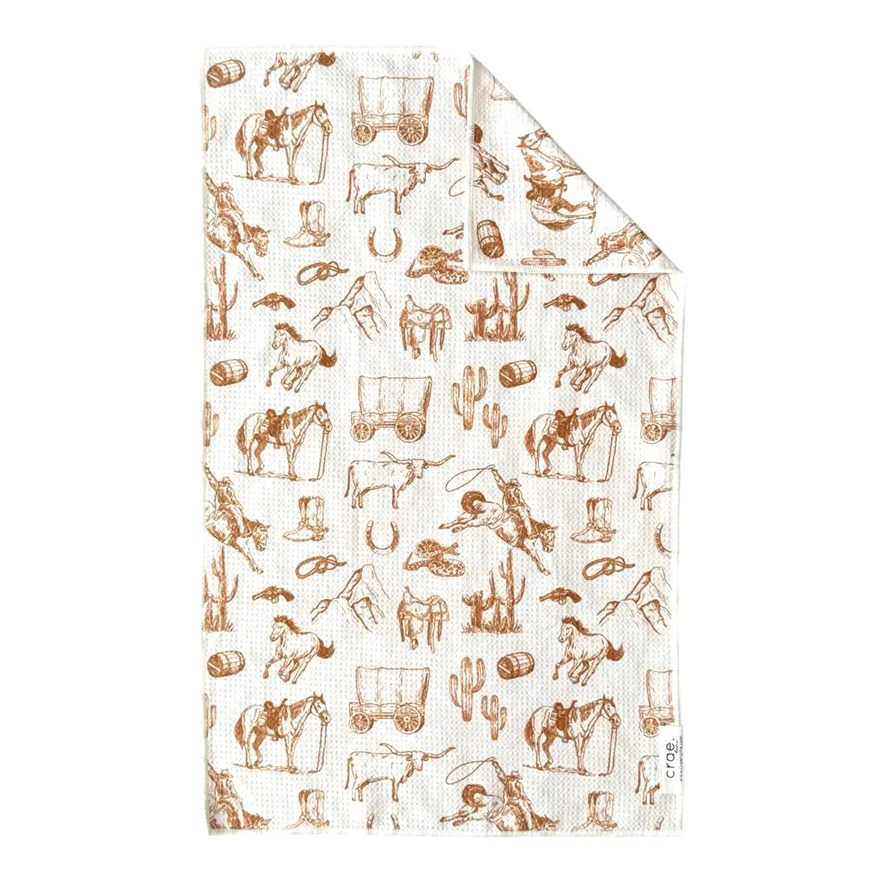 Western: Double Sided Hand Towel