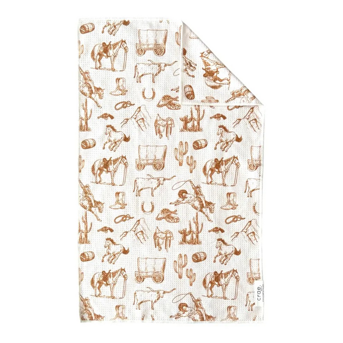 Western: Double Sided Hand Towel