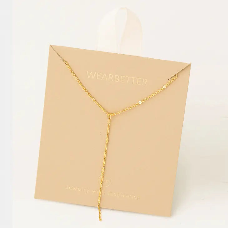 Thin Dainty Cable Chain Necklace