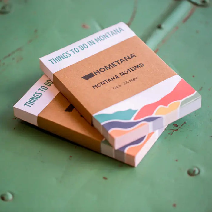 Things To Do in Montana Notepad