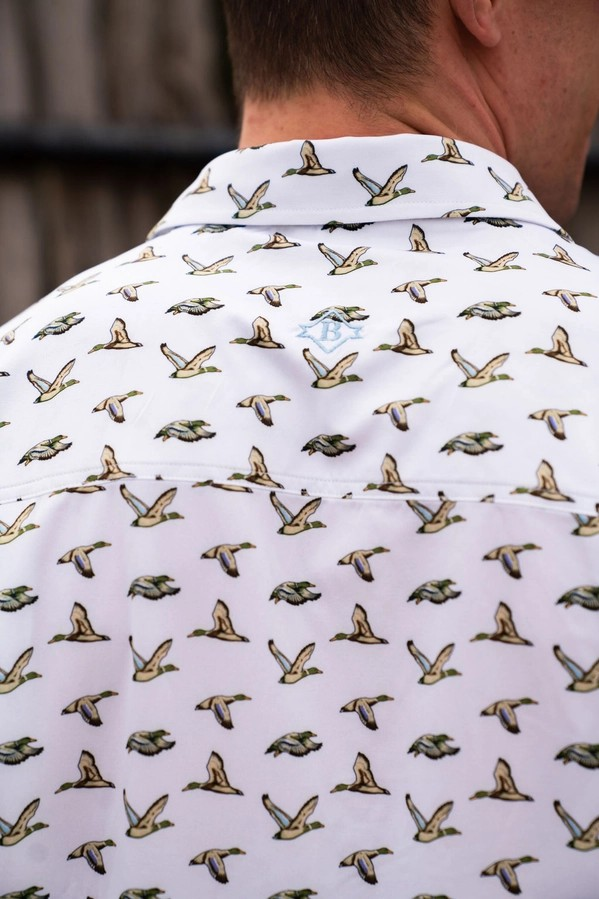 Performance Button-Up: Mallard Ducks