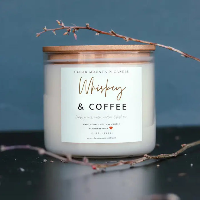 Whiskey and Coffee Candle