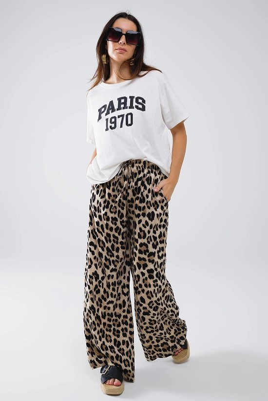 Noir Leopard Pants